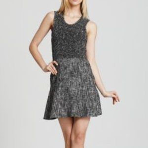Theory Tweed Sleeveless, A-line Dress Size 4